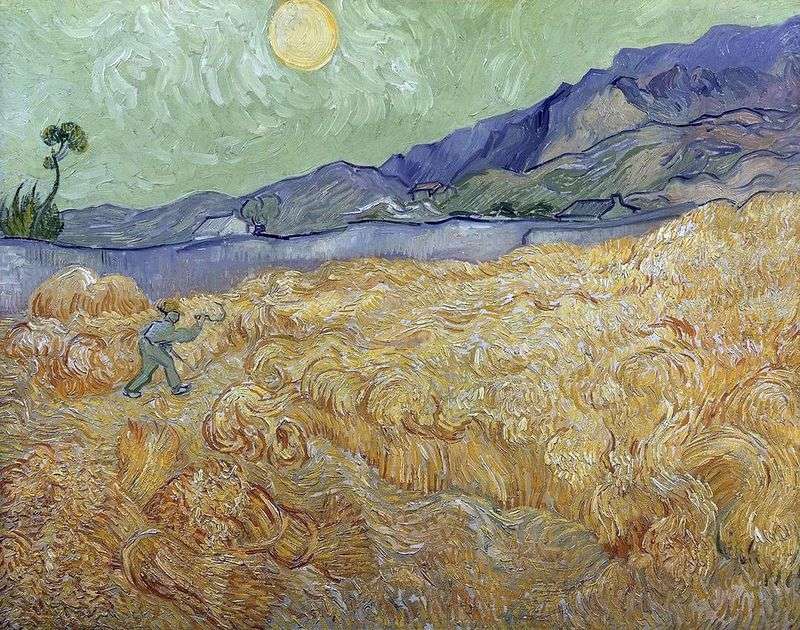 Dawn Wheatfield e Reaper II   Vincent Van Gogh