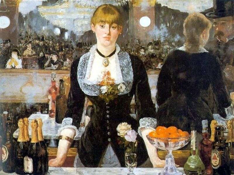 Bar a Folies Bergeres   Edouard Manet