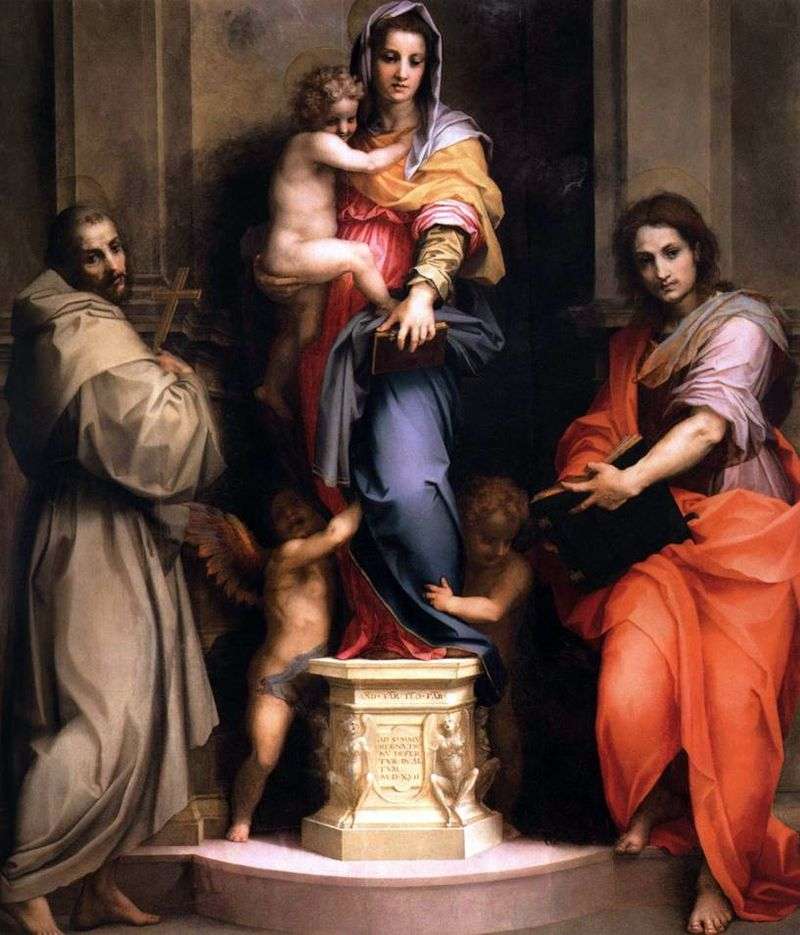Madonna col Bambino   Andrea del Sarto