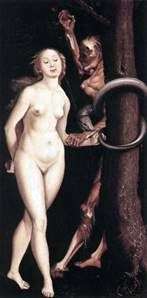 Eva, il serpente e la morte   Hans Baldung