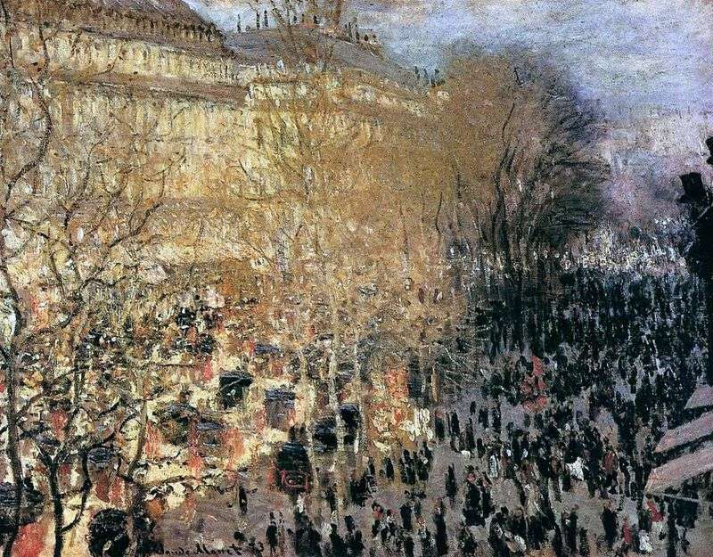 Boulevard dei Cappuccini   Claude Monet