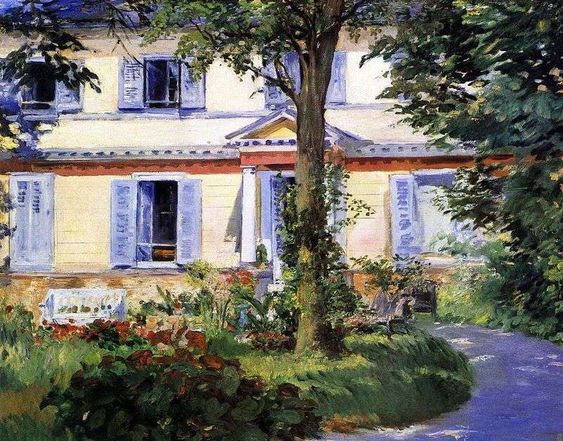 Casa a Ruel   Edouard Manet