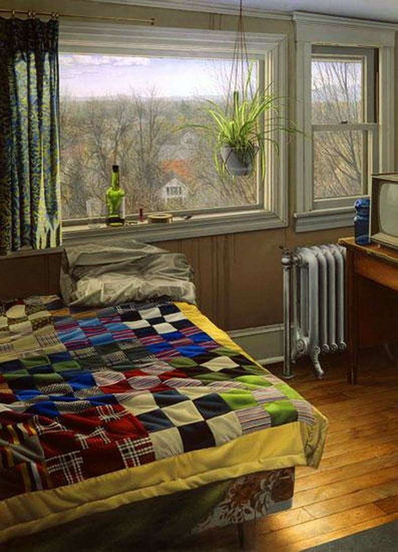 Camera da letto in inverno   Scott Pryor