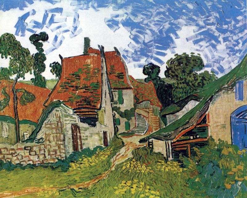 Strada ad Auvers   Vincent Van Gogh