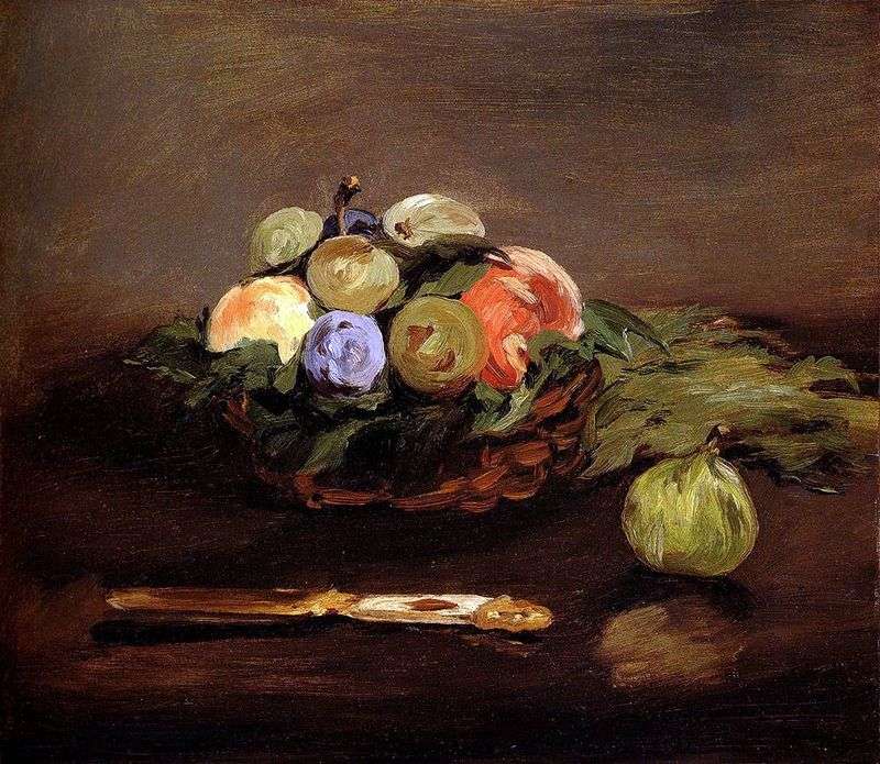 Cesto di frutta   Edouard Manet