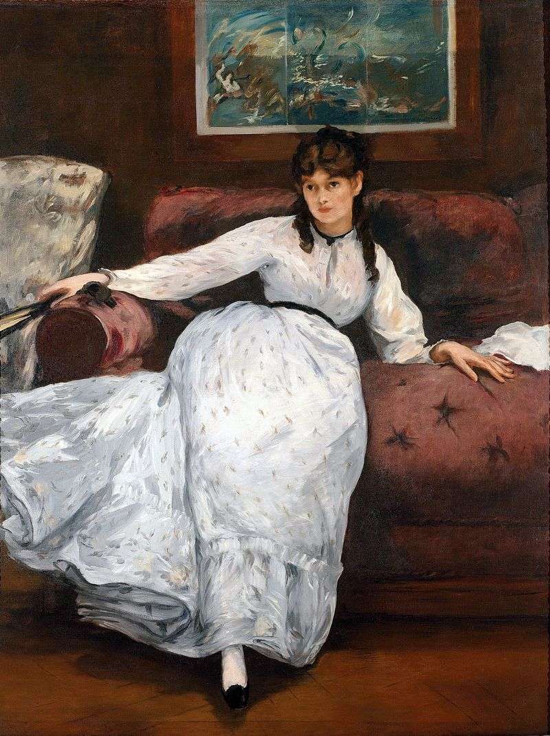 Ritratto di Bertha Morisot   Edouard Manet