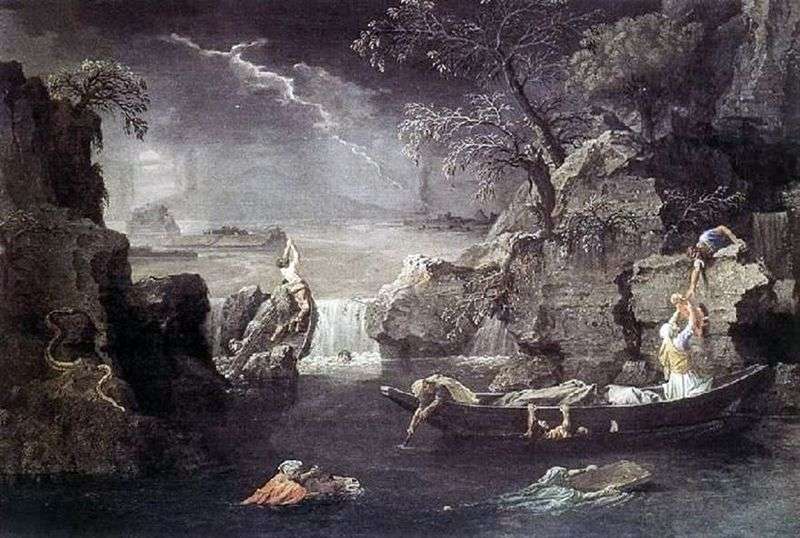 Inverno. Il diluvio mondiale   Nicolas Poussin