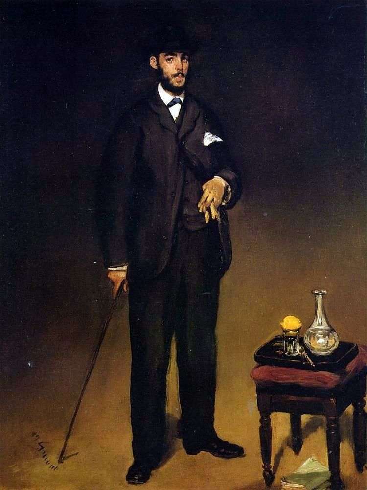 Ritratto di Theodore Dure   Edouard Manet