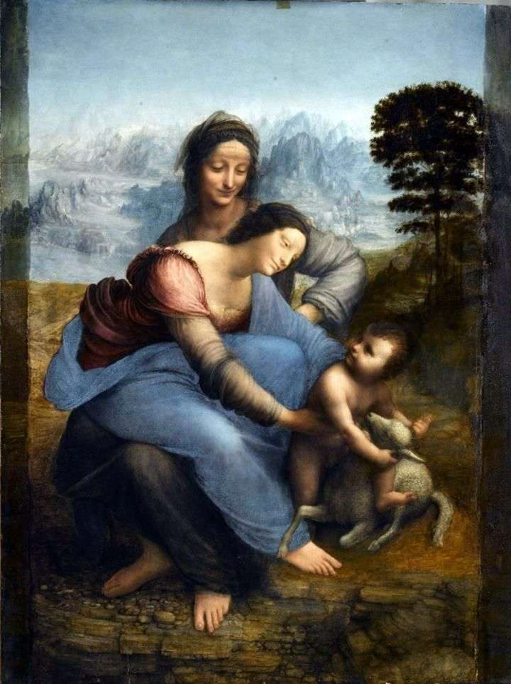Madonna col Bambino e SantAnna   Leonardo da Vinci