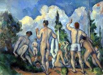 Bagnanti   Paul Cezanne