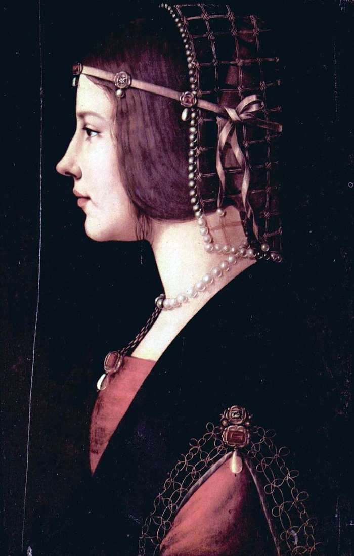 Ritratto di Beatrice dEste   Leonardo Da Vinci