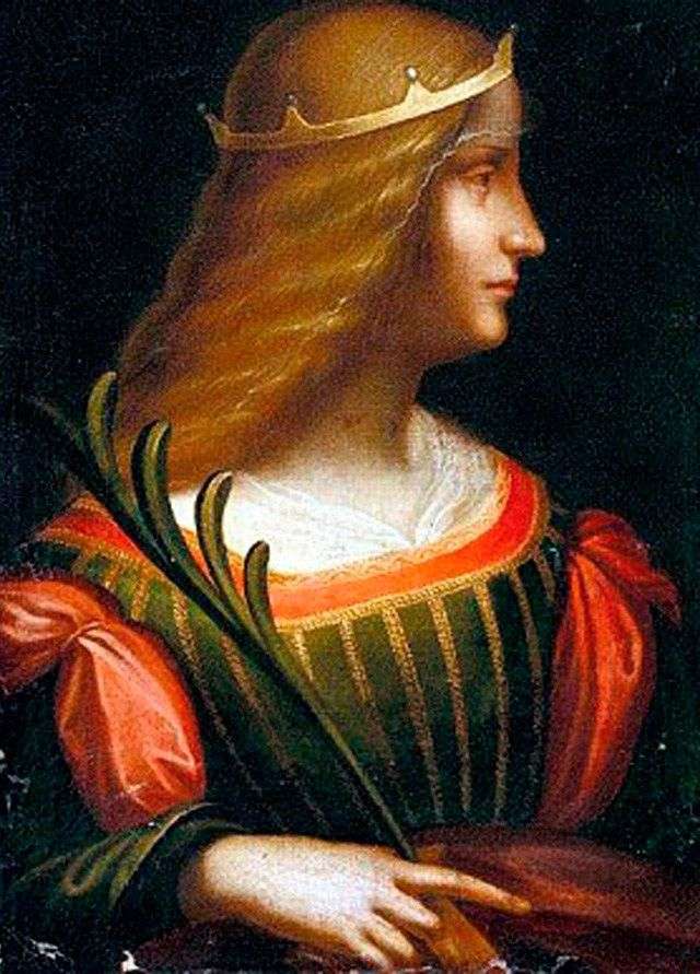 Ritratto di Isabella de Este   Leonardo da Vinci