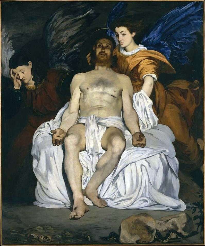 Cristo con gli angeli   Edouard Manet