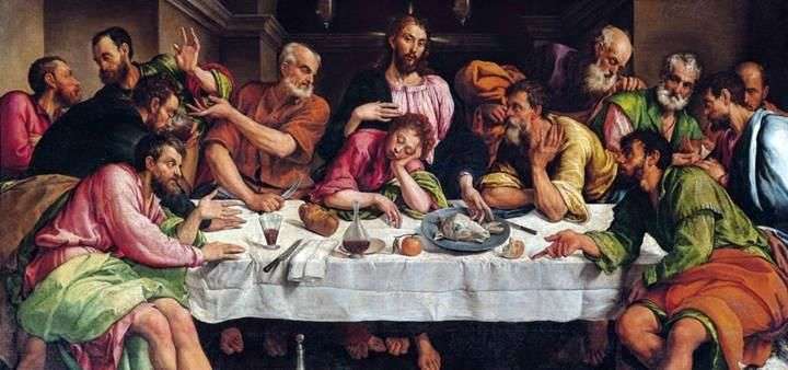 Lultima cena   Jacopo Bassano