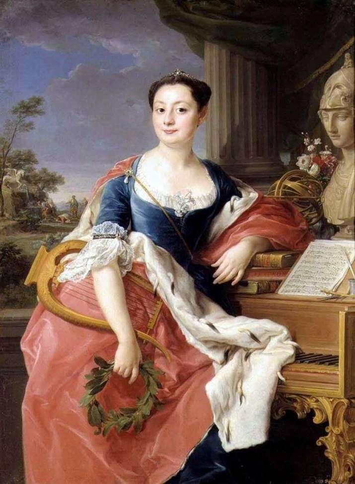 Ritratto della principessa Giacinti Orsini   Pompeo Batoni