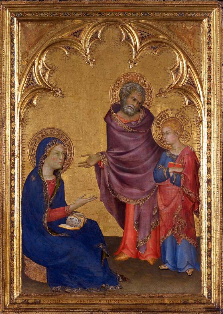 Sacra Famiglia   Simone Martini
