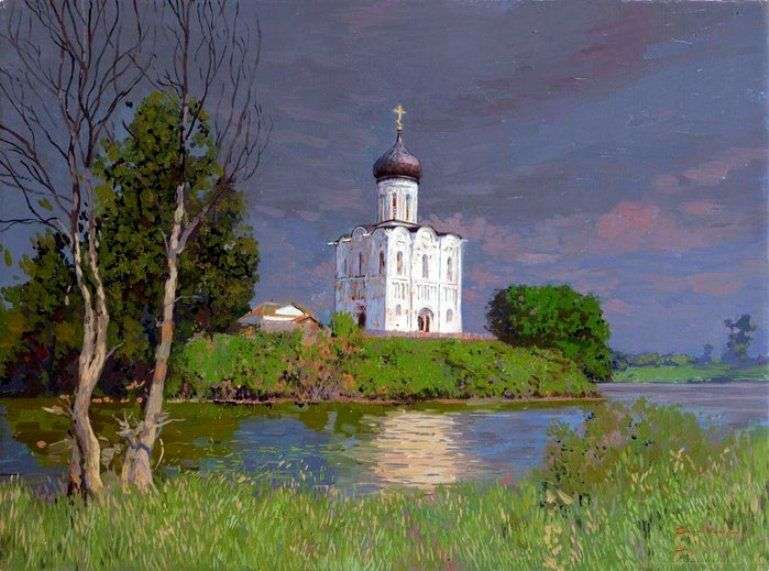 La Chiesa dellIntercessione sul Nerl   Sergey Baulin