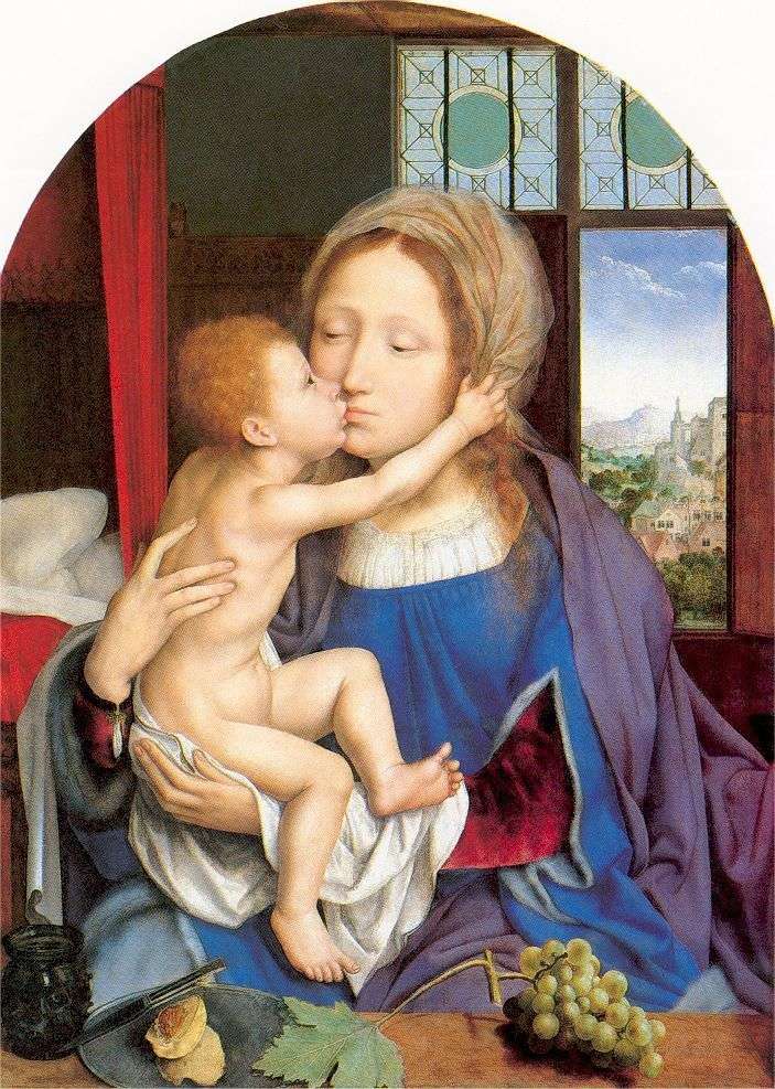 Maria con il bambino   Quentin Mussys