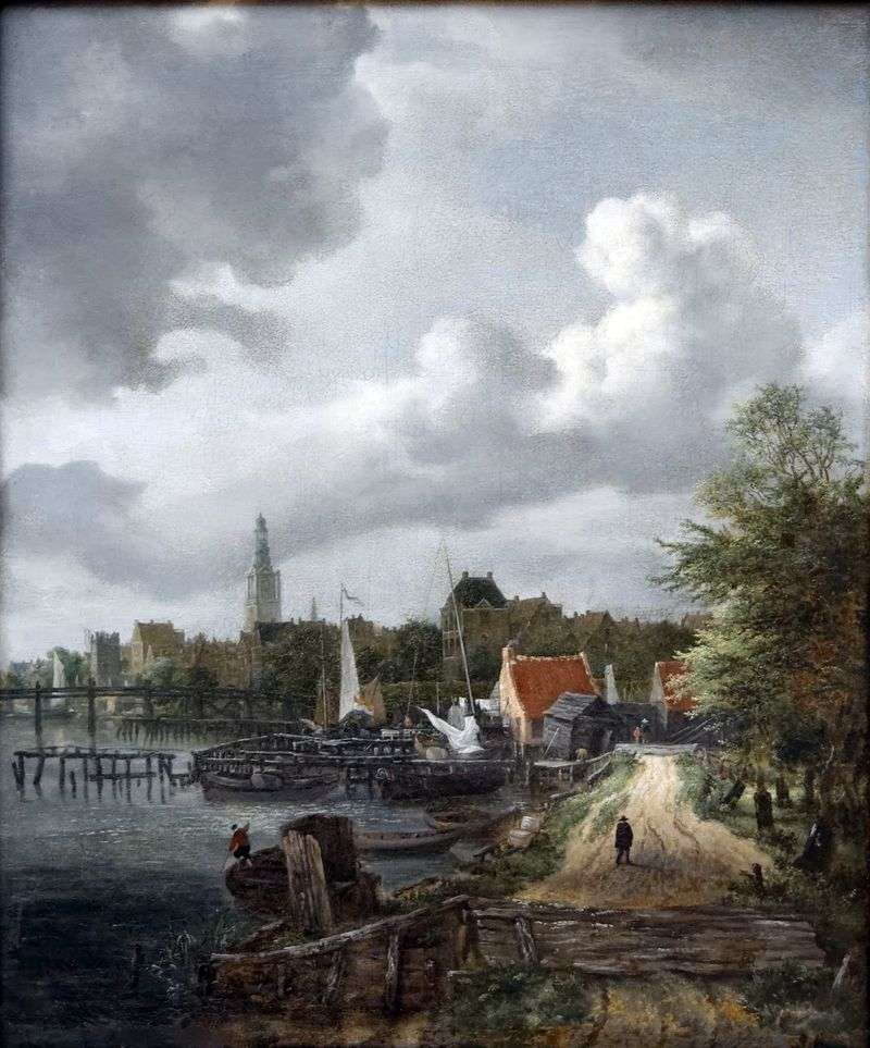 Vista di Amsterdam   Jacob van Ruisdal