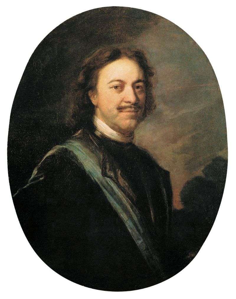 Ritratto di Pietro il Grande   Andrei Matveev