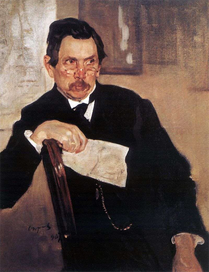 Ritratto di A. V. Kasyanov   Valentin Serov