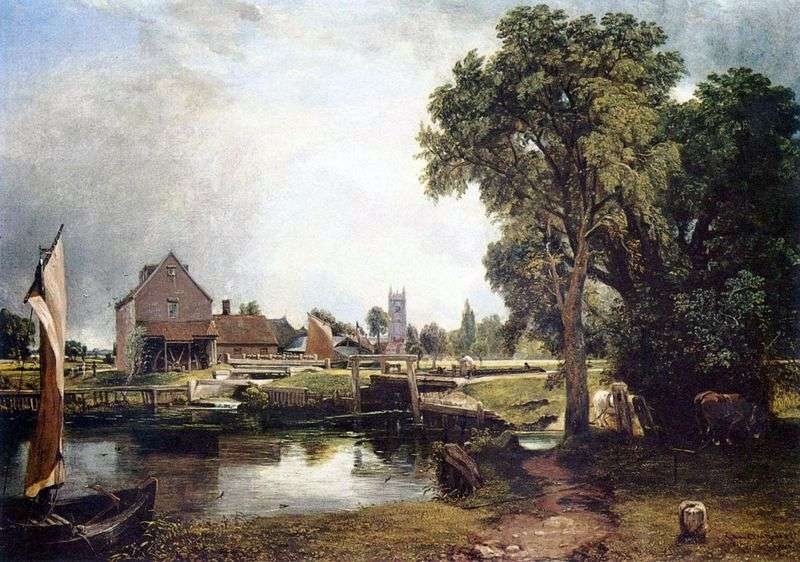 Dedham Mill   John Constable