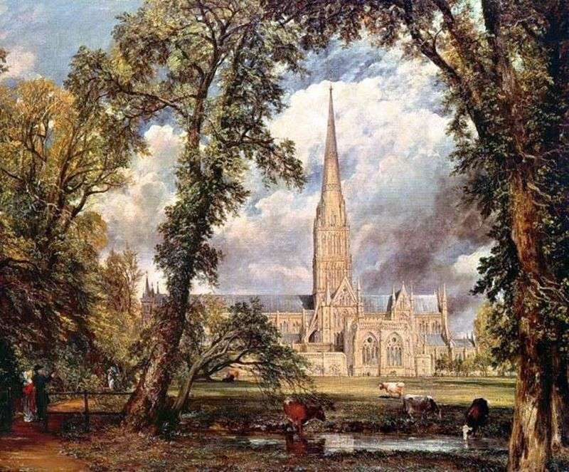 Cattedrale di Salisbury   John Constable