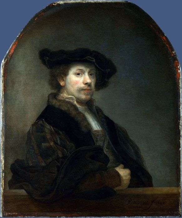 Autoritratto alletà di 34 anni   Rembrandt Harmens Van Rhine