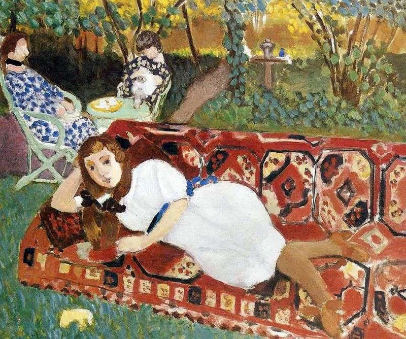Giovani donne in giardino   Henri Matisse