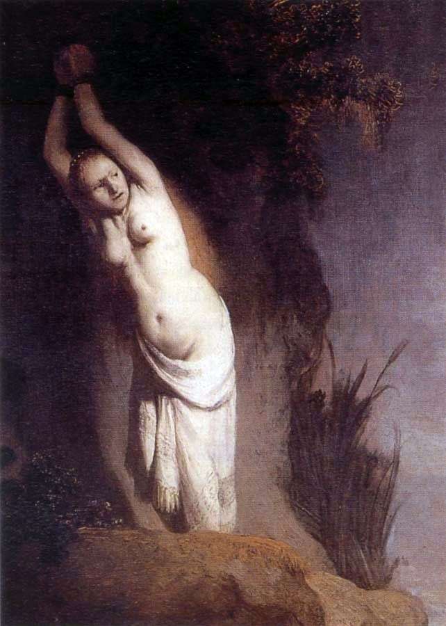 Andromeda   Rembrandt Harmens Van Rhine