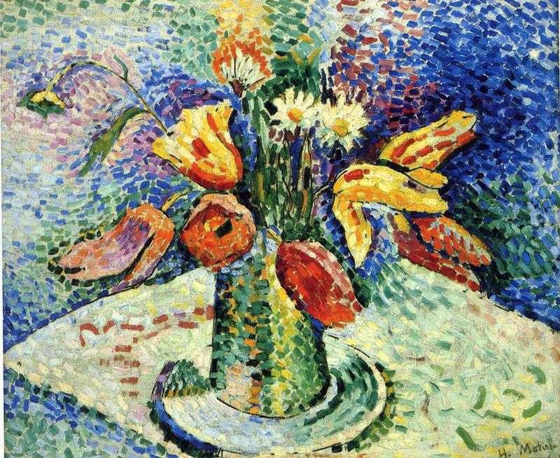 Natura morta con un mazzo di fiori   Henri Matisse