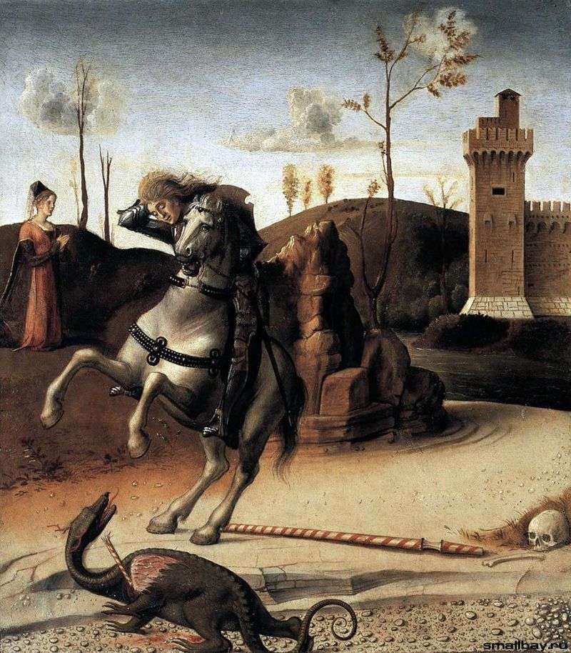 San Giorgio e il drago   Giovanni Bellini