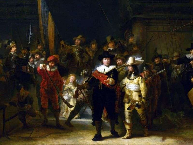Guardia notturna   Rembrandt Harmens Van Rhine