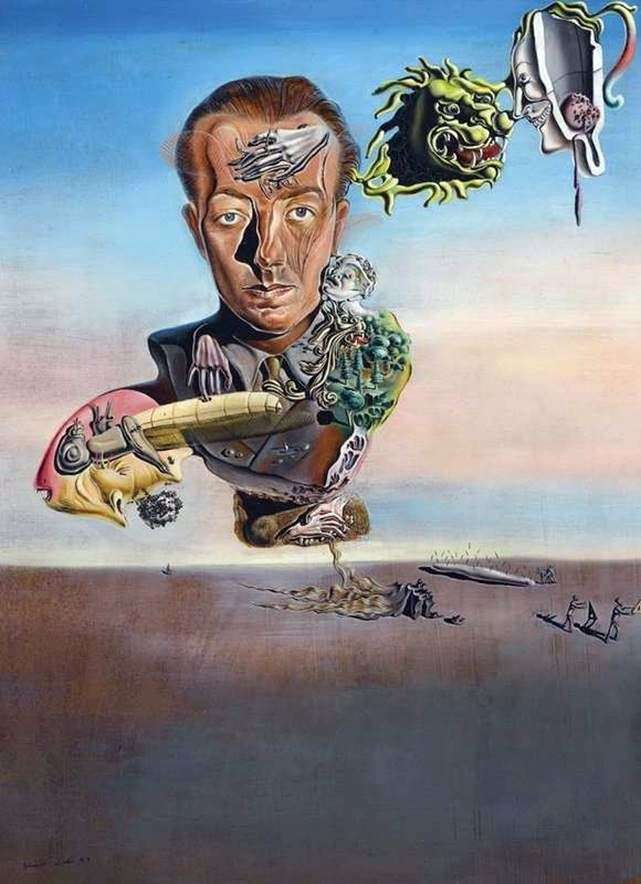 Ritratto di Paul Eluard   Salvador Dali