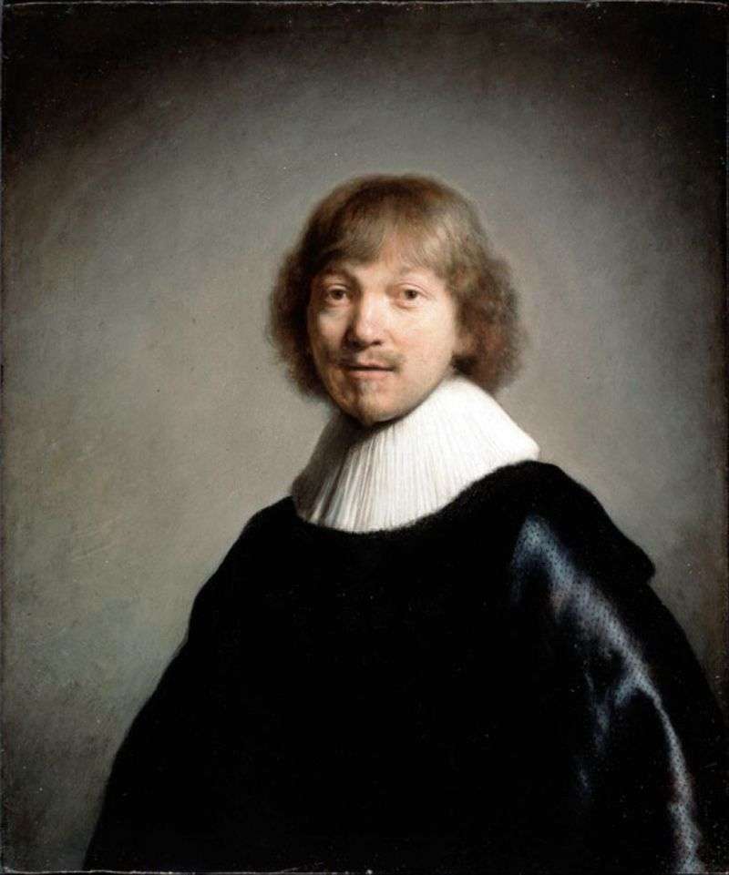Ritratto di Jacques de Heyne III   Rembrandt Harmens Van Rhine