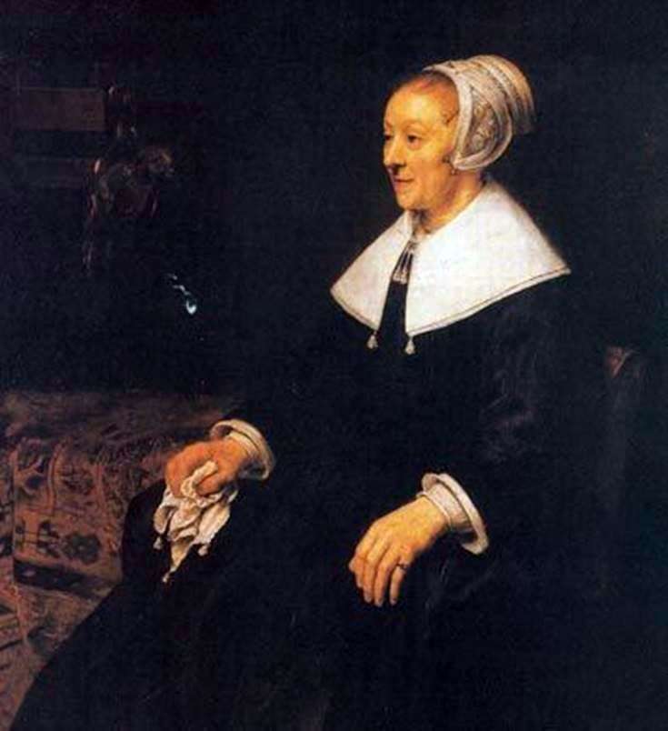 Ritratto di Katrina Hoogsat   Rembrandt Harmens Van Rhine