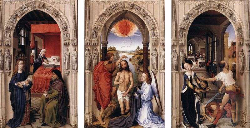 Altare di San Giovanni Battista   Rogier van der Weyden