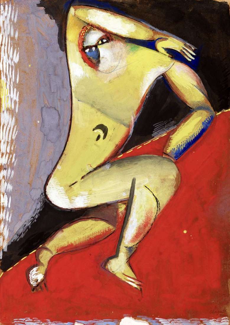 Nudo   Marc Chagall