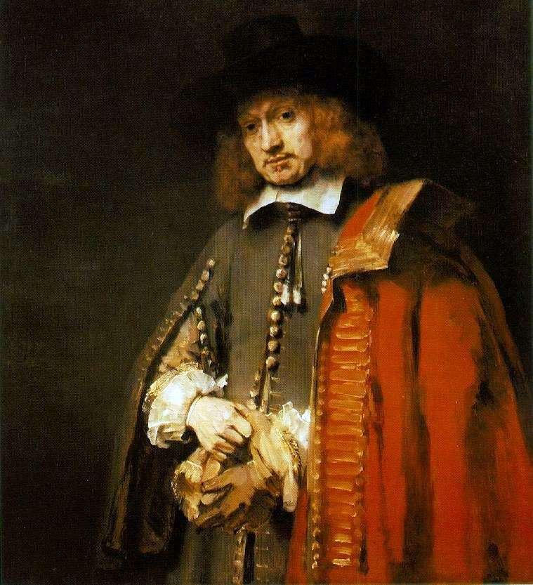 Ritratto di Jan Sixs   Rembrandt Harmens Van Rhine