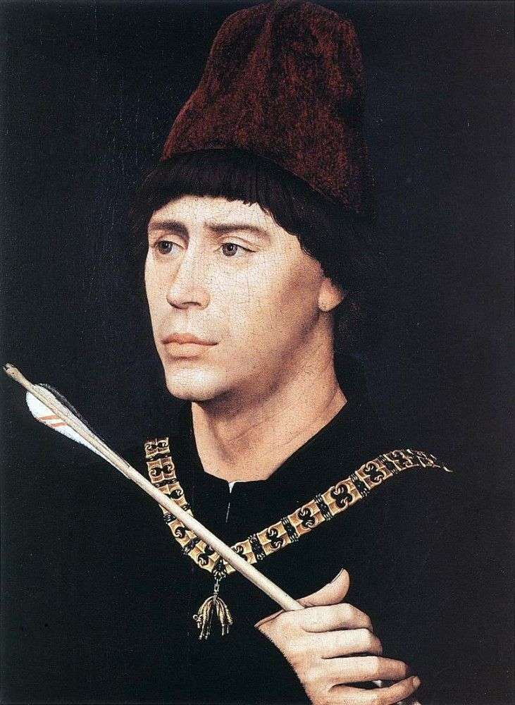 Ritratto di Antoine di Borgogna   Rogier van der Weyden