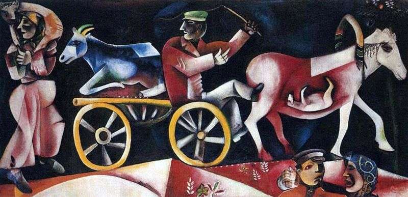 Venditore di bestiame   Marc Chagall