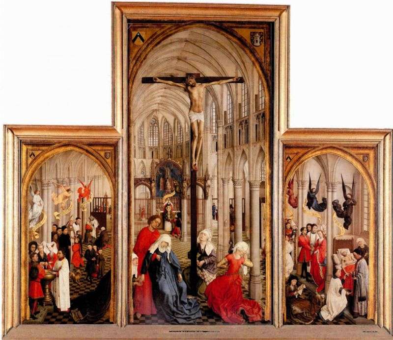 Trittico I sette sacramenti   Rogier van der Weyden