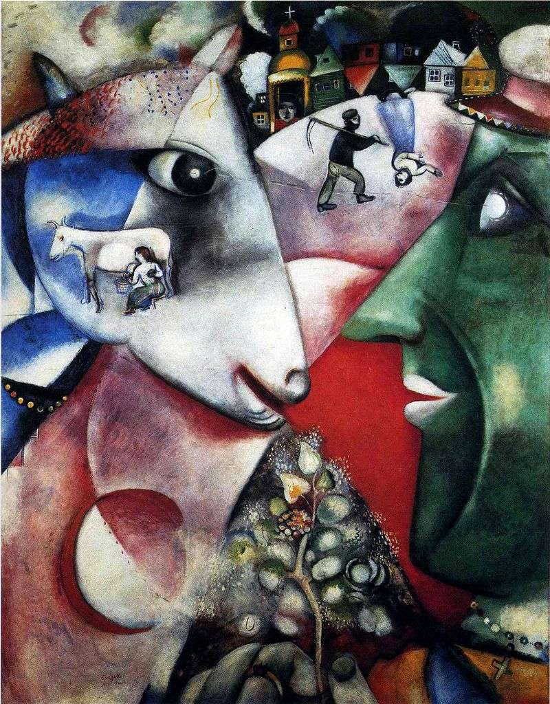 Io e il villaggio   Marc Chagall