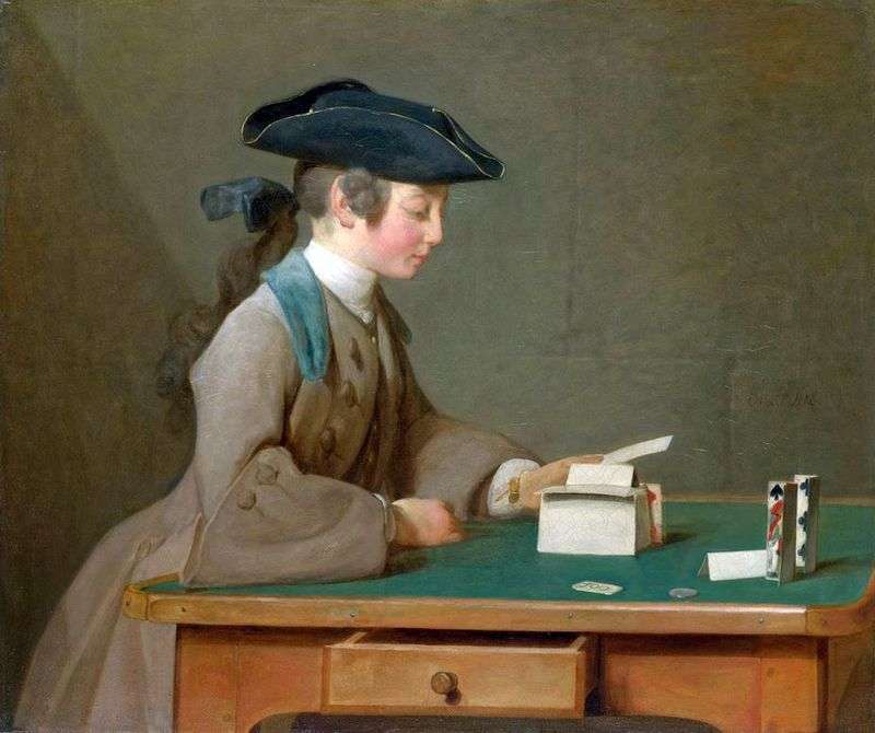 House of Cards   Jean Baptiste Simeon Chardin
