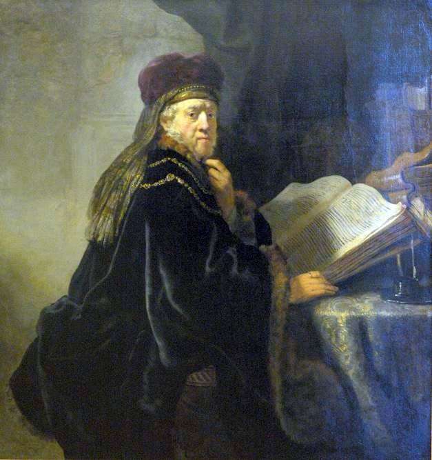 Scienziato in carica (Rabbi)   Rembrandt Harmens Van Rhine