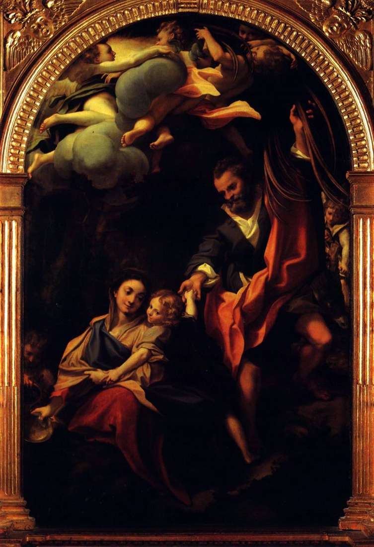 Madonna con cesto   Correggio (Antonio Allegri)