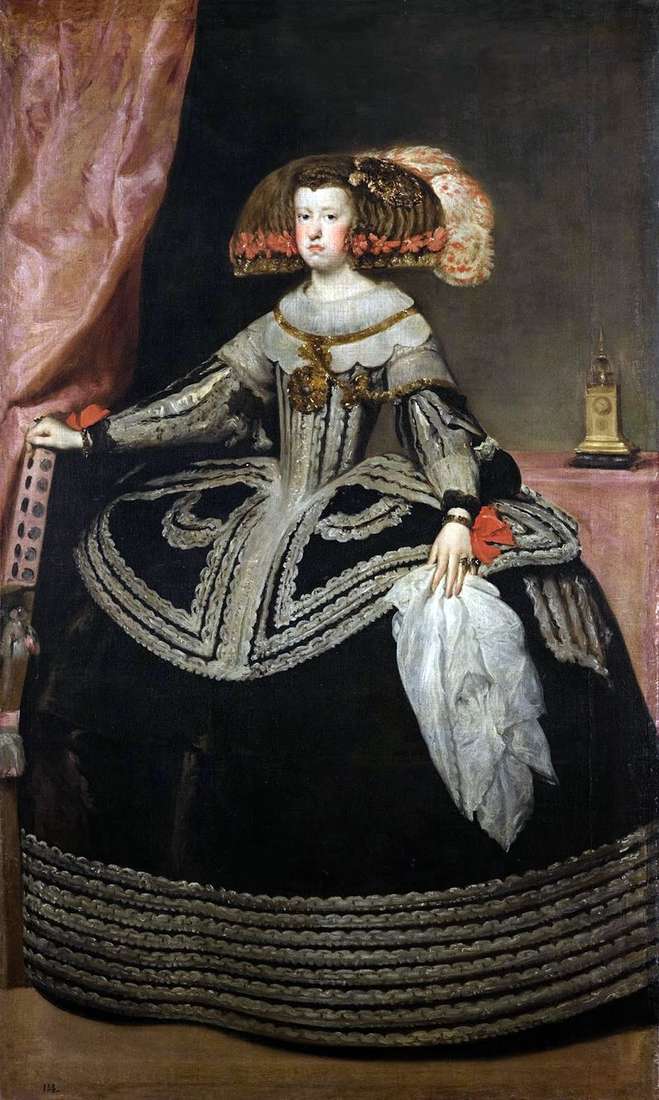 La regina Maria Anna dAustria   Diego Velasquez