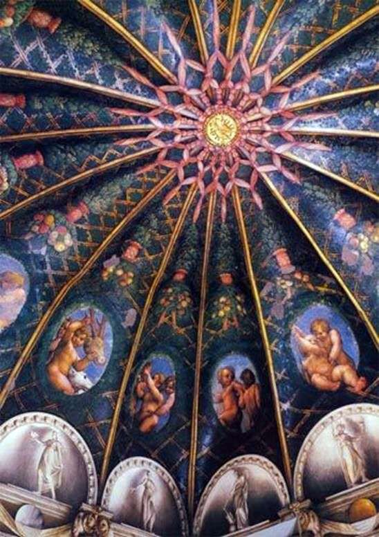 Murales del Monastero di San Paolo a Parma   Correggio (Antonio Allegri)