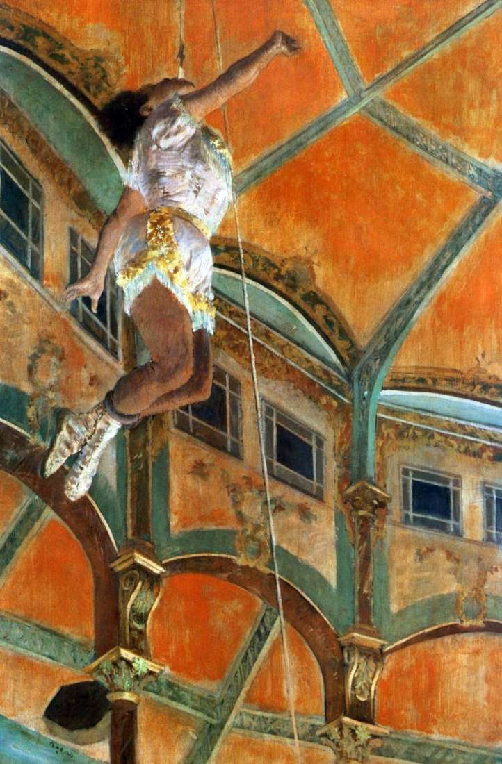 Miss Lala al Fernando Circus   Edgar Degas