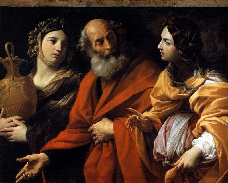 Lot e le sue figlie   Guido Reni